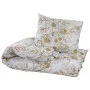 Juego de funda nórdica algodón blanco y marrón 140x200 cm by , Duvet covers - Ref: Foro24-136405, Price: 20,73 €, Discount: %