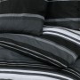 Juego de funda nórdica algodón negro y blanco 200x220 cm by , Duvet covers - Ref: Foro24-136502, Price: 28,50 €, Discount: %