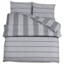 Juego de funda nórdica algodón gris 225x220 cm by , Duvet covers - Ref: Foro24-136445, Price: 26,18 €, Discount: %