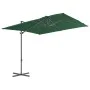 Garden umbrella with green portable base by vidaXL, Umbrellas - Ref: Foro24-276336, Price: 164,45 €, Discount: %