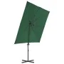 Garden umbrella with green portable base by vidaXL, Umbrellas - Ref: Foro24-276336, Price: 164,45 €, Discount: %