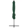 Garden umbrella with green portable base by vidaXL, Umbrellas - Ref: Foro24-276336, Price: 164,45 €, Discount: %
