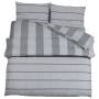 Juego de funda nórdica algodón gris 135x200 cm by , Duvet covers - Ref: Foro24-136439, Price: 23,52 €, Discount: %