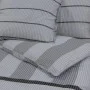 Bettbezug-Set aus grauer Baumwolle 135x200 cm von , Bettbezüge - Ref: Foro24-136439, Preis: 24,42 €, Rabatt: %