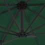 Garden umbrella with green portable base by vidaXL, Umbrellas - Ref: Foro24-276336, Price: 174,57 €, Discount: %