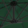 Garden umbrella with green portable base by vidaXL, Umbrellas - Ref: Foro24-276336, Price: 164,45 €, Discount: %