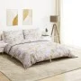 Bettbezug-Set aus weißer und brauner Baumwolle, 140x200 cm. von , Bettbezüge - Ref: Foro24-136413, Preis: 23,33 €, Rabatt: %