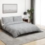 Juego de funda nórdica algodón gris 260x240 cm by , Duvet covers - Ref: Foro24-136453, Price: 39,57 €, Discount: %