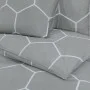 Juego de funda nórdica algodón gris 260x240 cm by , Duvet covers - Ref: Foro24-136453, Price: 38,90 €, Discount: %