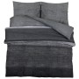 Juego de funda nórdica algodón gris oscuro 200x220 cm by , Duvet covers - Ref: Foro24-136487, Price: 28,50 €, Discount: %