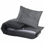 Juego de funda nórdica algodón gris oscuro 200x220 cm by , Duvet covers - Ref: Foro24-136487, Price: 28,50 €, Discount: %