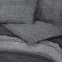 Dunkelgraues Bettbezug-Set aus Baumwolle, 240x220 cm. von , Bettbezüge - Ref: Foro24-136479, Preis: 31,23 €, Rabatt: %