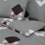 Juego de funda nórdica algodón gris 200x220 cm by , Duvet covers - Ref: Foro24-136472, Price: 25,33 €, Discount: %