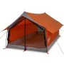 Wasserdichtes 2-Personen-Zelt in Grau und Orange von , Zelte - Ref: Foro24-94361, Preis: 56,99 €, Rabatt: %
