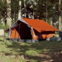 Gray and orange waterproof 2-person tent by , tents - Ref: Foro24-94361, Price: 55,83 €, Discount: %