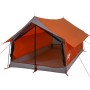 Gray and orange waterproof 2-person tent by , tents - Ref: Foro24-94361, Price: 55,83 €, Discount: %