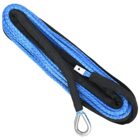 Cable de cabrestante azul 9 mm x 26 m