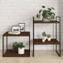Wall shelves 4 pcs oak brown engineered wood 40x50x1.5cm by , Shelves and shelves - Ref: Foro24-838223, Price: 38,78 €, Disco...