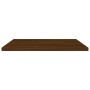 Wandregale, 4 Stück, Holzwerkstoff, braune Eiche, 40 x 50 x 1,5 cm von , Regale und Regale - Ref: Foro24-838223, Preis: 38,78...