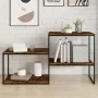Wandregale, 4 Stück, Holzwerkstoff, Raucheiche, 60 x 50 x 1,5 cm von , Regale und Regale - Ref: Foro24-838249, Preis: 39,00 €...