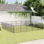 Hundelaufstall mit 20 schwarz verzinkten Stahlplatten von , Hundehütten - Ref: Foro24-3209556, Preis: 492,55 €, Rabatt: %
