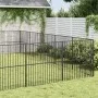 Hundelaufstall mit 20 schwarz verzinkten Stahlplatten von , Hundehütten - Ref: Foro24-3209556, Preis: 482,49 €, Rabatt: %