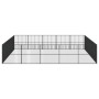 Hundelaufstall mit 20 schwarz verzinkten Stahlplatten von , Hundehütten - Ref: Foro24-3209556, Preis: 492,55 €, Rabatt: %