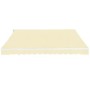 Manually operated folding awning 600 cm cream color by vidaXL, Awnings - Ref: Foro24-276353, Price: 561,08 €, Discount: %