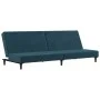 2-Sitzer-Schlafsofa aus blauem Samt von , Sofas - Ref: Foro24-375731, Preis: 227,48 €, Rabatt: %