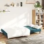 2-Sitzer-Schlafsofa aus blauem Samt von , Sofas - Ref: Foro24-375731, Preis: 227,48 €, Rabatt: %