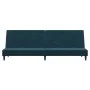 2-Sitzer-Schlafsofa aus blauem Samt von , Sofas - Ref: Foro24-375731, Preis: 227,48 €, Rabatt: %