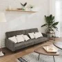 Dark gray velvet 2-seater sofa bed by , Sofas - Ref: Foro24-375738, Price: 255,01 €, Discount: %