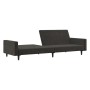 Dunkelgraues 2-Sitzer-Schlafsofa aus Samt von , Sofas - Ref: Foro24-375738, Preis: 259,97 €, Rabatt: %