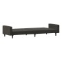 Dunkelgraues 2-Sitzer-Schlafsofa aus Samt von , Sofas - Ref: Foro24-375738, Preis: 259,97 €, Rabatt: %
