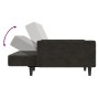 Dunkelgraues 2-Sitzer-Schlafsofa aus Samt von , Sofas - Ref: Foro24-375738, Preis: 259,97 €, Rabatt: %