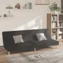 2 seater black fabric sofa bed by , Sofas - Ref: Foro24-375725, Price: 237,90 €, Discount: %