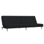 2-Sitzer-Schlafsofa aus schwarzem Stoff von , Sofas - Ref: Foro24-375725, Preis: 232,54 €, Rabatt: %