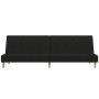 2-Sitzer-Schlafsofa aus schwarzem Stoff von , Sofas - Ref: Foro24-375725, Preis: 232,54 €, Rabatt: %