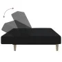 2 seater black fabric sofa bed by , Sofas - Ref: Foro24-375725, Price: 237,90 €, Discount: %