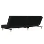 2 seater black fabric sofa bed by , Sofas - Ref: Foro24-375725, Price: 237,90 €, Discount: %