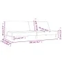 2 seater black fabric sofa bed by , Sofas - Ref: Foro24-375725, Price: 237,90 €, Discount: %