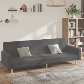 2-Sitzer-Schlafsofa aus hellgrauem Stoff von , Sofas - Ref: Foro24-375727, Preis: 261,61 €, Rabatt: %