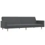 2 seater sofa bed light gray fabric by , Sofas - Ref: Foro24-375727, Price: 258,25 €, Discount: %