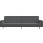 2 seater sofa bed light gray fabric by , Sofas - Ref: Foro24-375727, Price: 258,25 €, Discount: %