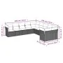 Garden sofa set 10 pieces with black synthetic rattan cushions by , Garden sets - Ref: Foro24-3218235, Price: 661,92 €, Disco...