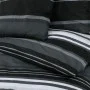Black and white cotton duvet cover set 140x200 cm by , Duvet covers - Ref: Foro24-136492, Price: 25,10 €, Discount: %