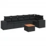 7-piece garden dining set and black synthetic rattan cushions by , Garden sets - Ref: Foro24-3225453, Price: 501,71 €, Discou...