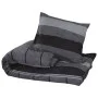 Juego de funda nórdica algodón gris oscuro 200x220 cm de , Fundas de nórdico - Ref: Foro24-136427, Precio: 27,95 €, Descuento: %