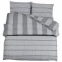 Juego de funda nórdica algodón gris 260x240 cm de , Fundas de nórdico - Ref: Foro24-136438, Precio: 33,66 €, Descuento: %