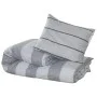 Juego de funda nórdica algodón gris 260x240 cm de , Fundas de nórdico - Ref: Foro24-136438, Precio: 33,66 €, Descuento: %